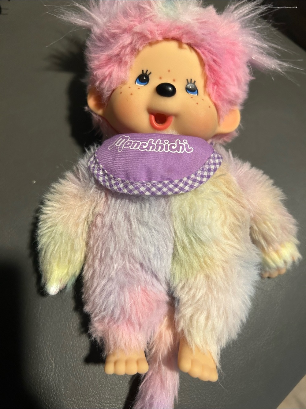 Monchhichi Plush Doll - Pastel Multicolor Soft Toy